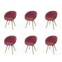 Krzesło KR-502 Ruby Kolory Tkanina Tessero 07 Design Italia 2025-2030